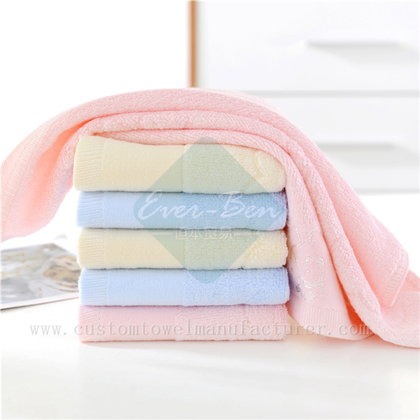 China EverBen Custom waffle towels Supplier ISO Audit Embroidery Baby Towels Factory